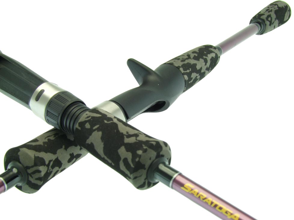 SARATOGA CXC24 Camo 7'0 6kg Snapper Fishing Spinning Rod and Reel Combo Boat