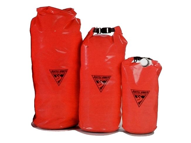 Seattle Sports E-Vac Waterproof Dry Bag Storage Pack 21L Orange Boat Marine